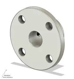 کوپلر شفت فلنچ دار 8میلیمتری