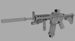 تفنگ m4a1