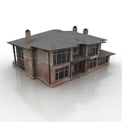 ساختمان دوطبقه مسکونی ویلایی -121009