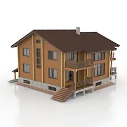 ساختمان مسکونی دو طبقه -03