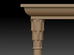 سرستون مقرنس سه پلکانی