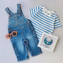 بيلر جين oshkosh و تيشرت h & m مناسب ٦ماه تا ٥ سال