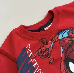 ست تیشرت شلوارک مرد عنکبوتی سایز ۱-۳ سال