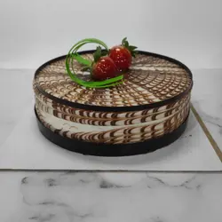 کیک نسکافه ای بزرگ