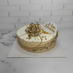 کیک نسکافه گل زنجیر(بزرگ)