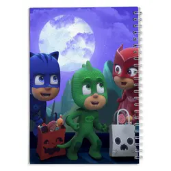 دفتر مشق کارتون پی جی ماسک ها