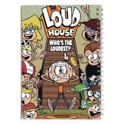 دفتر مشق کارتون خانه پر سر و صدا