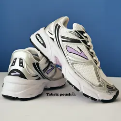 کفش وارداتی ورزشی بروکس طبی رنگ سفید یاسی _ تبریز پوش