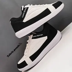 کفش تبریز طبی مردانه مدل سپهر ضد آب کف دور دوخت رنگ سفید _ تبریز پوش