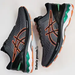 کفش اسپرت های کپی وارداتی آسیکس طبی زیره ای وی آ دو تیکه رنگ طوسی _ تبریز پوش