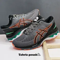 کفش اسپرت های کپی وارداتی آسیکس طبی زیره ای وی آ دو تیکه رنگ طوسی _ تبریز پوش