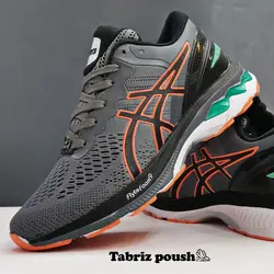 کفش اسپرت های کپی وارداتی آسیکس طبی زیره ای وی آ دو تیکه رنگ طوسی _ تبریز پوش