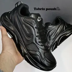 کفش وارداتی اسپرت نایک زوم جدید طبی زیره کپسولی دو تیکه رنگ مشکی _ تبریز پوش