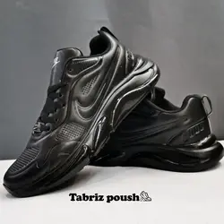 کفش وارداتی اسپرت نایک زوم جدید طبی زیره کپسولی دو تیکه رنگ مشکی _ تبریز پوش