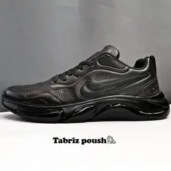 کفش وارداتی اسپرت نایک زوم جدید طبی زیره کپسولی دو تیکه رنگ مشکی _ تبریز پوش
