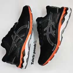 کفش اسپرت های کپی وارداتی آسیکس طبی زیره ای وی آ دو تیکه رنگ مشکی _ تبریز پوش