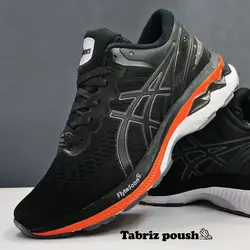 کفش اسپرت های کپی وارداتی آسیکس طبی زیره ای وی آ دو تیکه رنگ مشکی _ تبریز پوش