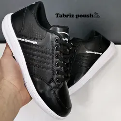 کفش تبریز پیاده روی طبی مدل سپهر رنگ مشکی کف دور دوخت و تضمینی _ تبریز پوش