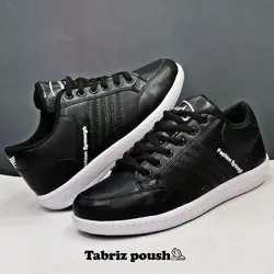 کفش تبریز پیاده روی طبی مدل سپهر رنگ مشکی کف دور دوخت و تضمینی _ تبریز پوش