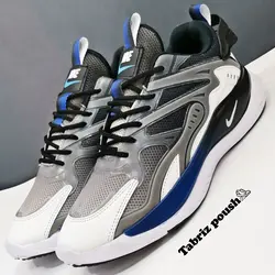 کفش اسپرت های کپی وارداتی طبی زیره دو تیکه مدل نایک رنگ آبی _ تبریز پوش