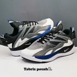 کفش اسپرت های کپی وارداتی طبی زیره دو تیکه مدل نایک رنگ آبی _ تبریز پوش