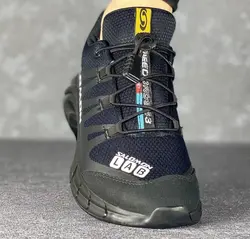 کفش اسپرت های کپی وارداتی طبی زیره کپسولی دو تیکه مدل سالامون رنگ مشکی _ تبریز پوش