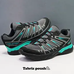 کفش اسپرت وارداتی طبی زیره دو تیکه مدل سالامون X_ULTRA رنگ طوسی _ تبریز پوش