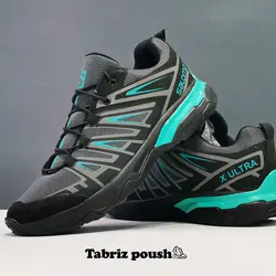کفش اسپرت وارداتی طبی زیره دو تیکه مدل سالامون X_ULTRA رنگ طوسی _ تبریز پوش