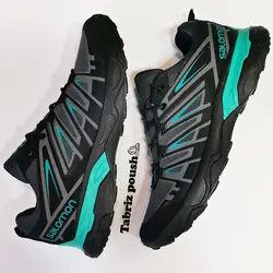 کفش اسپرت وارداتی طبی زیره دو تیکه مدل سالامون X_ULTRA رنگ طوسی _ تبریز پوش