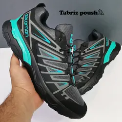 کفش اسپرت وارداتی طبی زیره دو تیکه مدل سالامون X_ULTRA رنگ طوسی _ تبریز پوش