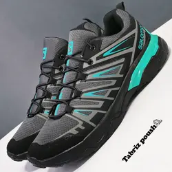 کفش اسپرت وارداتی طبی زیره دو تیکه مدل سالامون X_ULTRA رنگ طوسی _ تبریز پوش