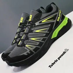 کفش اسپرت وارداتی طبی زیره دو تیکه مدل سالامون X_ULTRA رنگ طوسی فسفری _ تبریز پوش