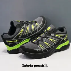 کفش اسپرت وارداتی طبی زیره دو تیکه مدل سالامون X_ULTRA رنگ طوسی فسفری _ تبریز پوش