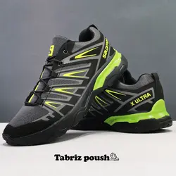 کفش اسپرت وارداتی طبی زیره دو تیکه مدل سالامون X_ULTRA رنگ طوسی فسفری _ تبریز پوش