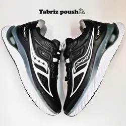 کفش اسپرت های کپی وارداتی طبی زیره دو تیکه کپسول دار مدل ساکنی رنگ مشکی _ تبریز پوش