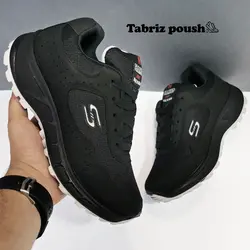 کفش کوهنوردی طبی زیره تزریق ضد آب مدل اسکیچرز تضمینی مشکی حمید اسپرت _ تبریز پوش