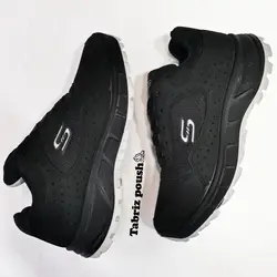 کفش کوهنوردی طبی زیره تزریق ضد آب مدل اسکیچرز تضمینی مشکی حمید اسپرت _ تبریز پوش