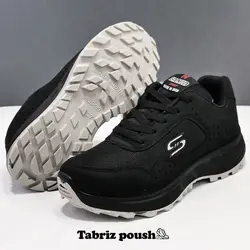 کفش کوهنوردی طبی زیره تزریق ضد آب مدل اسکیچرز تضمینی مشکی حمید اسپرت _ تبریز پوش