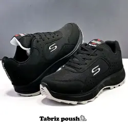 کفش کوهنوردی طبی زیره تزریق ضد آب مدل اسکیچرز تضمینی مشکی حمید اسپرت _ تبریز پوش