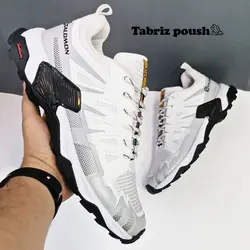 کفش کوهنوردی وارداتی سالامون اولترا رویه گورتکس سفید _ تبریز پوش