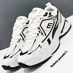 کفش اسپرت بالنسیاگا FMAUSO طبی زیره دو تیکه سفید _ تبریز پوش