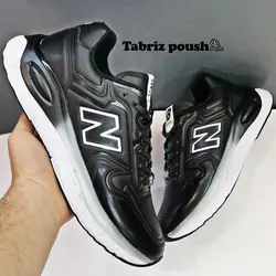 کفش اسپرت وارداتی نیوبالانس طبی زیره کپسولی دو تیکه مشکی _ تبریز پوش