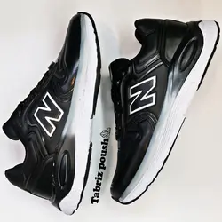 کفش اسپرت وارداتی نیوبالانس طبی زیره کپسولی دو تیکه مشکی _ تبریز پوش