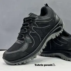 کفش کوهنوردی و روزمره طبی سالامون مشکی زیره تزریق حمید اسپرت _تبریز پوش