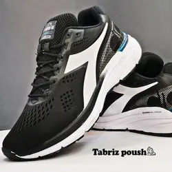 کفش اسپرت های کپی وارداتی طبی زیره eva مدل دیادورا diadora رنگ مشکی _ تبریز پوش