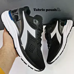 کفش اسپرت های کپی وارداتی طبی زیره eva مدل دیادورا diadora رنگ مشکی _ تبریز پوش