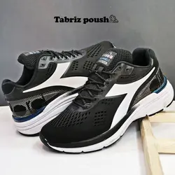 کفش اسپرت های کپی وارداتی طبی زیره eva مدل دیادورا diadora رنگ مشکی _ تبریز پوش