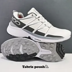 کفش وارداتی ویکو کوهنوردی و طبیعت گردی زیره دو تیکه رویه گورتکس GORTEX رنگ سفید _ تبریز پوش