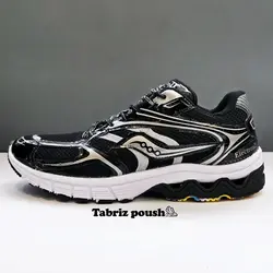 کفش راحتی اسپرت وارداتی ساکنی زیره ای وی آ دو تیکه رنگ مشکی _ تبریز پوش