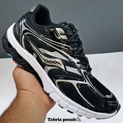 کفش راحتی اسپرت وارداتی ساکنی زیره ای وی آ دو تیکه رنگ مشکی _ تبریز پوش